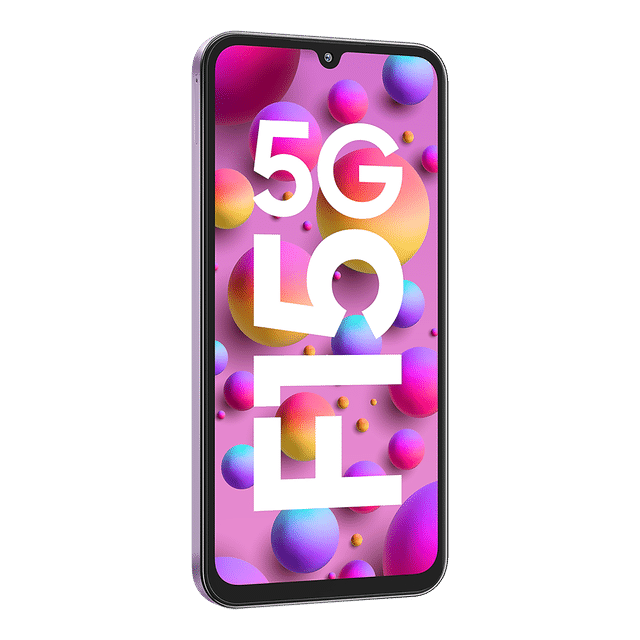 SAMSUNG Galaxy F15 5G (4GB RAM, 128GB, Light Violet)