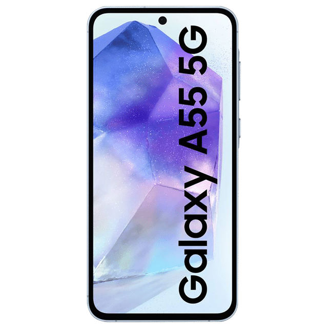 SAMSUNG Galaxy A55 5G (12GB RAM, 256GB, Awesome Iceblue)