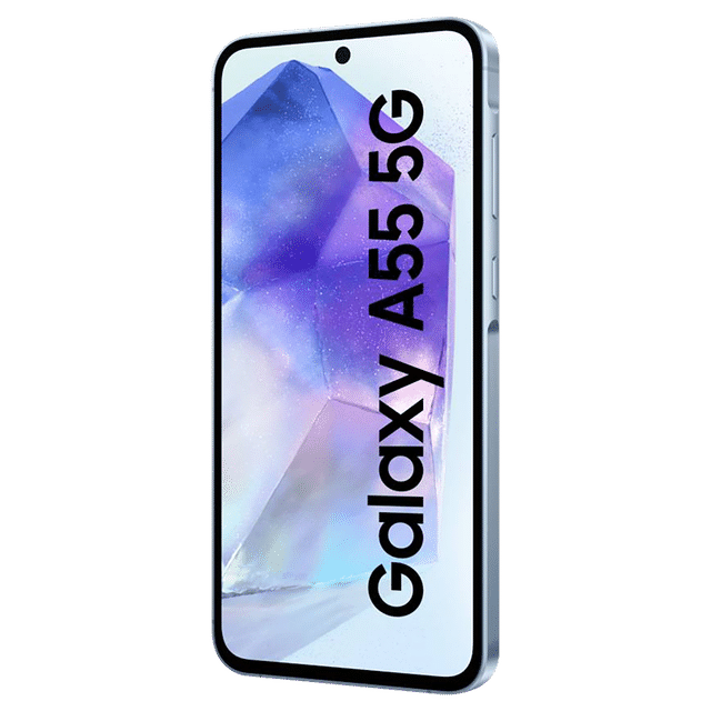 SAMSUNG Galaxy A55 5G (8GB RAM, 256GB, Awesome Iceblue)