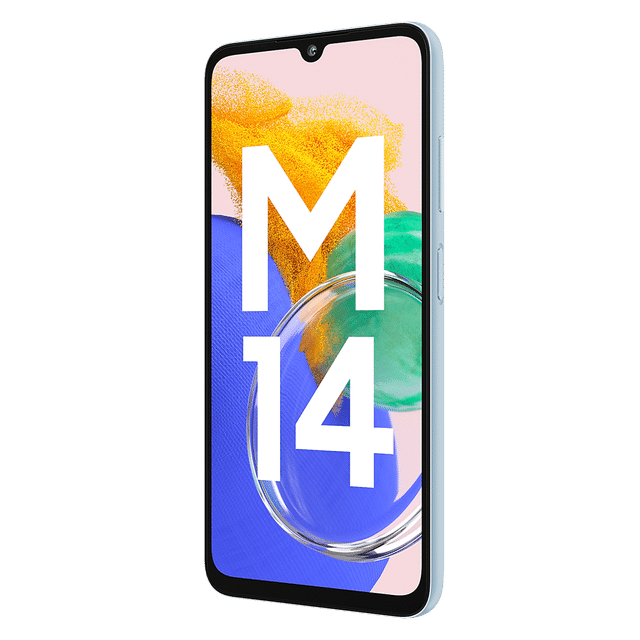 SAMSUNG Galaxy M14 (4GB RAM, 64GB, Arctic Blue)